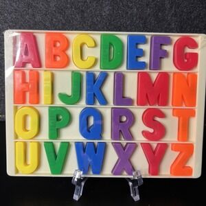 Sealed‎ Vintage Fisher Price Alphabet Letters  School & Desk Complete Set